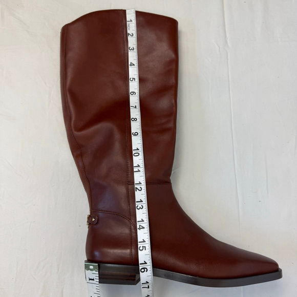 Sam Edelman Cesar Tall Brown Boots Women's 6.5 Low Heel Riding - Picture 11 of 11